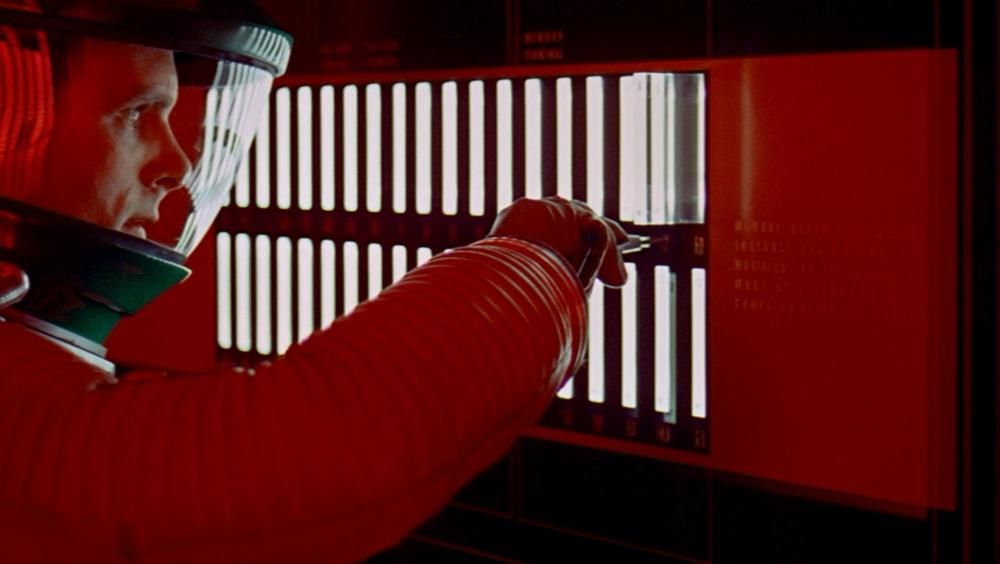 HAL 9000's memory core in 2001: A Space Odyssey