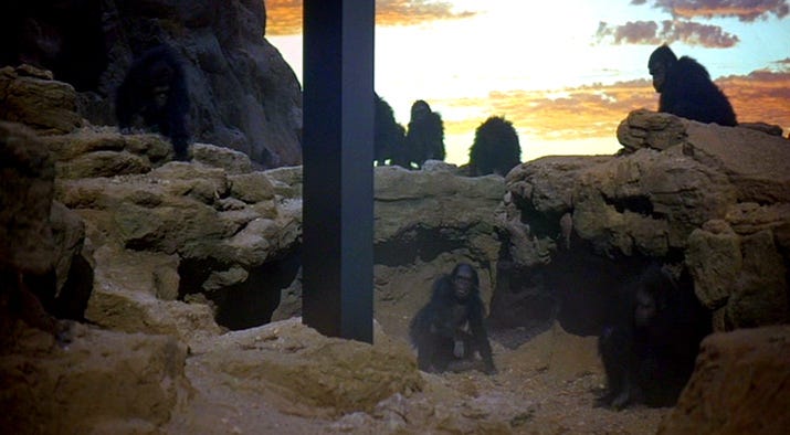 Opening scene from 2001: A Space Odyssey